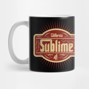 California Vintage Label Mug